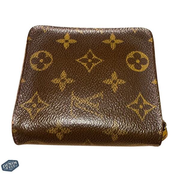 Louis Vuitton Vintage Monogram Canvas Leather Compact Snap Wallet - Picture 2 of 16
